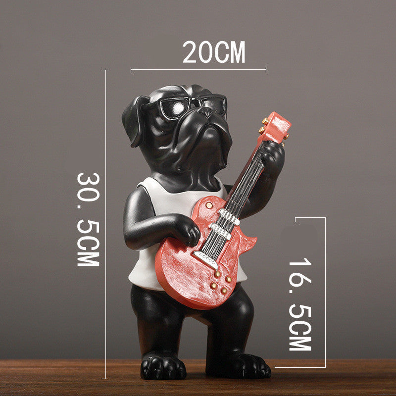 Cool Dog Resin Décor Ornament