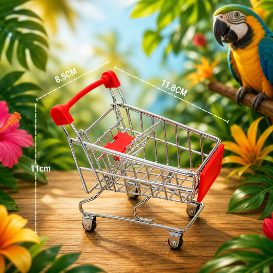 Interactive Play Toy Set for Parrots & Pet Birds