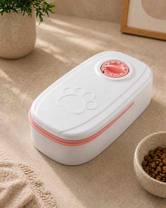 Smart Pet Feeder – Automatic Timed Food Dispenser for Cats & Dogs