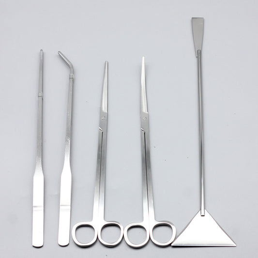 Professional Aquascaping Tool Kit β Stainless Steel Aquarium Plant Maintenance Set (3PCS / 5PCS)