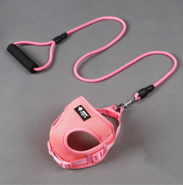 SnuggleFit Mesh Harness & Leash Set (Small Dogs)