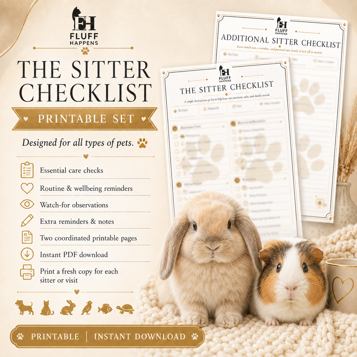 The Sitter Checklist