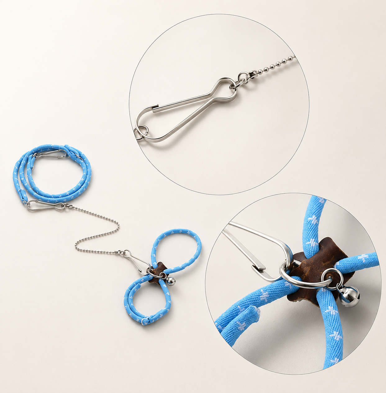 Small Pet Harness & Leash Set