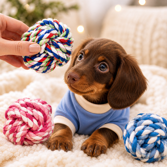 Pet Toy Cotton Rope Ball