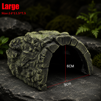 Natural Resin Reptile & Aquarium Cave Hide