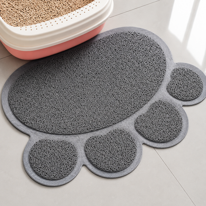 Large Cat Paw Litter Mat – Anti-Tracking, Easy-Clean Floor Protector