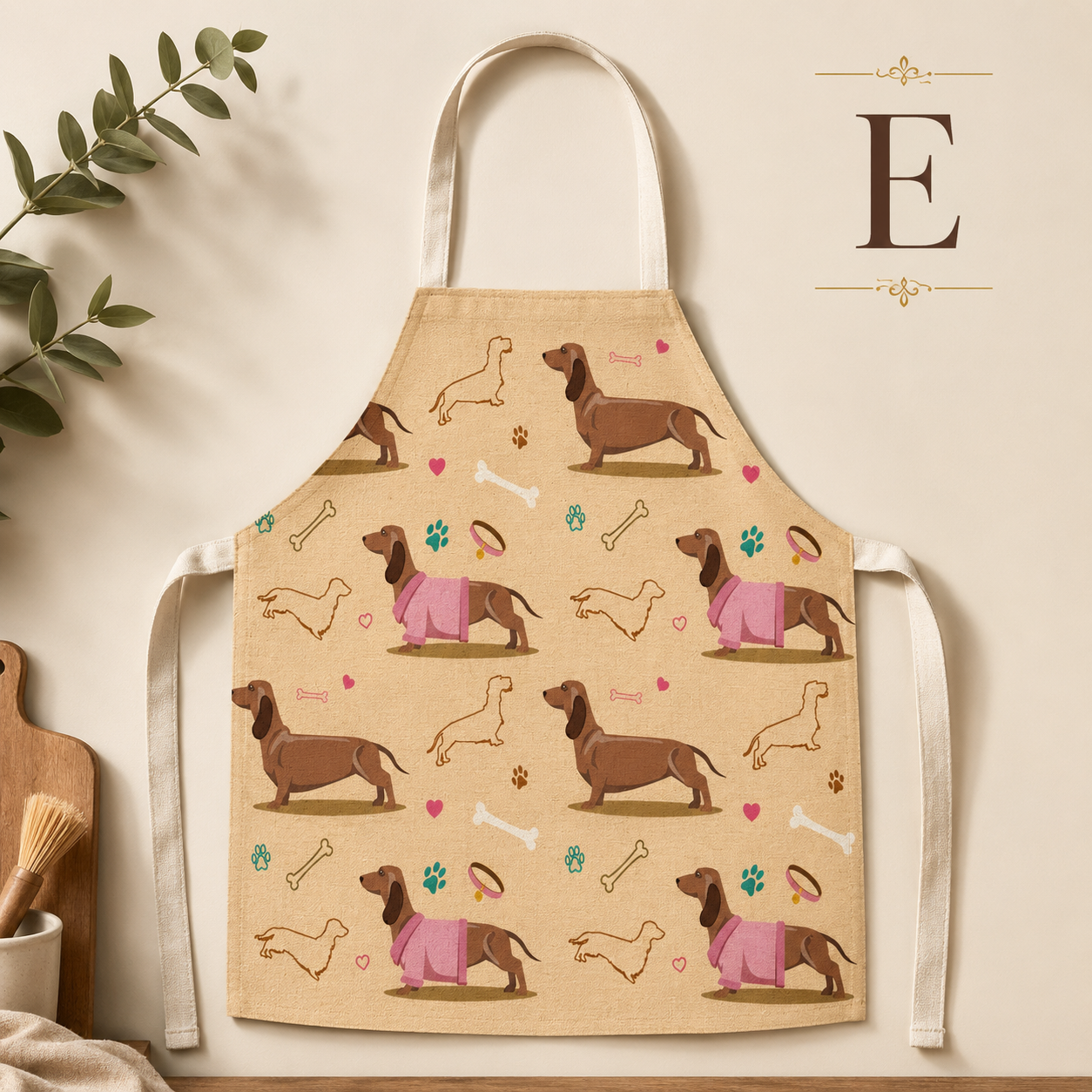 Paws & Prints Kitchen Apron