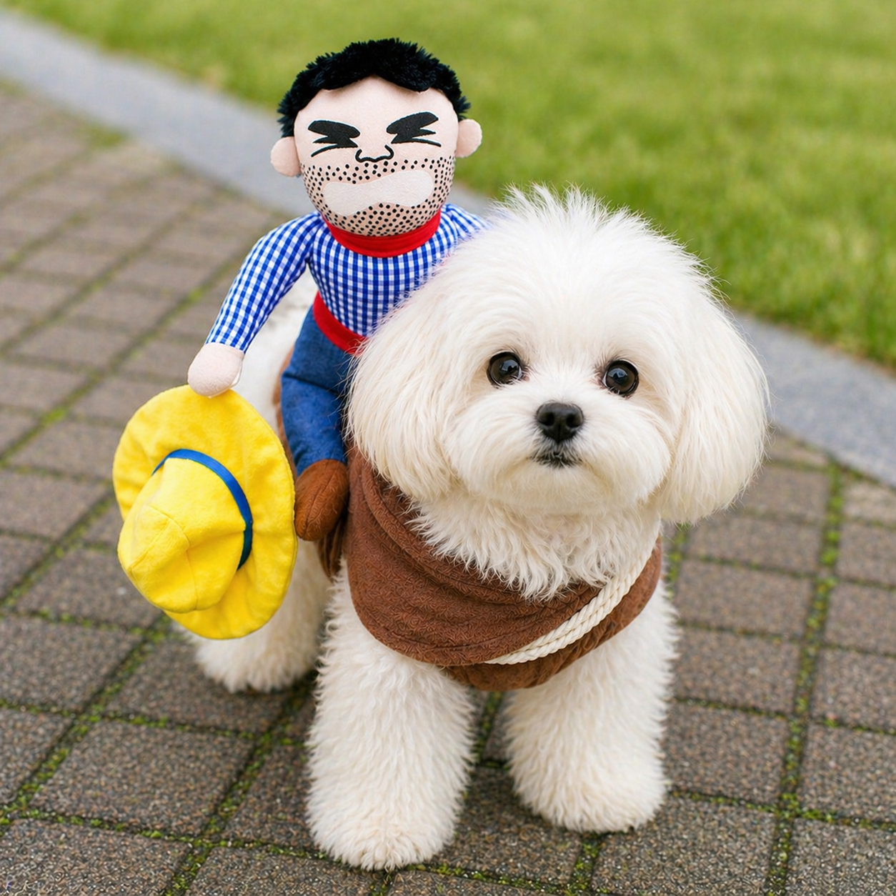 Halloween Dog Costume –Funny Scary Outfit for Cats & Dogs