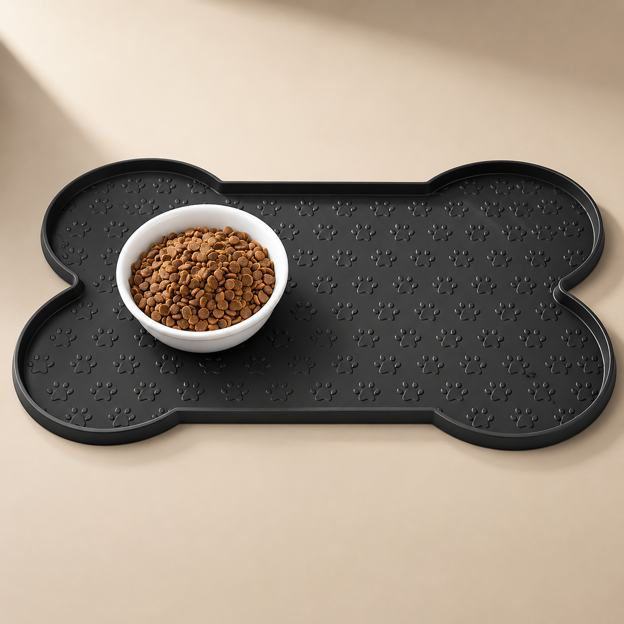 Non-Slip Silicone Pet Feeding Mat – Waterproof Dog Placemat
