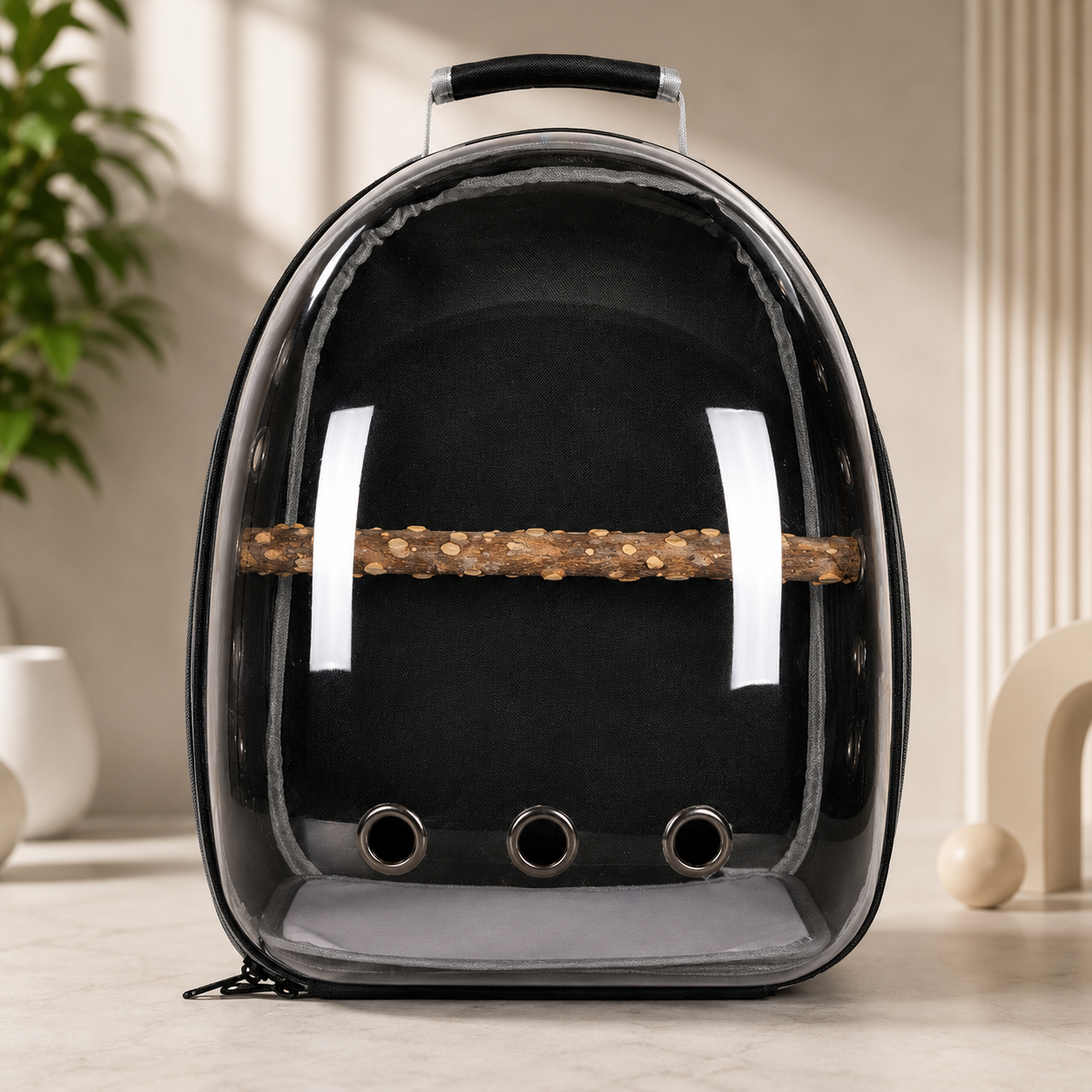 Clear View Bird Travel Backpack Carrier