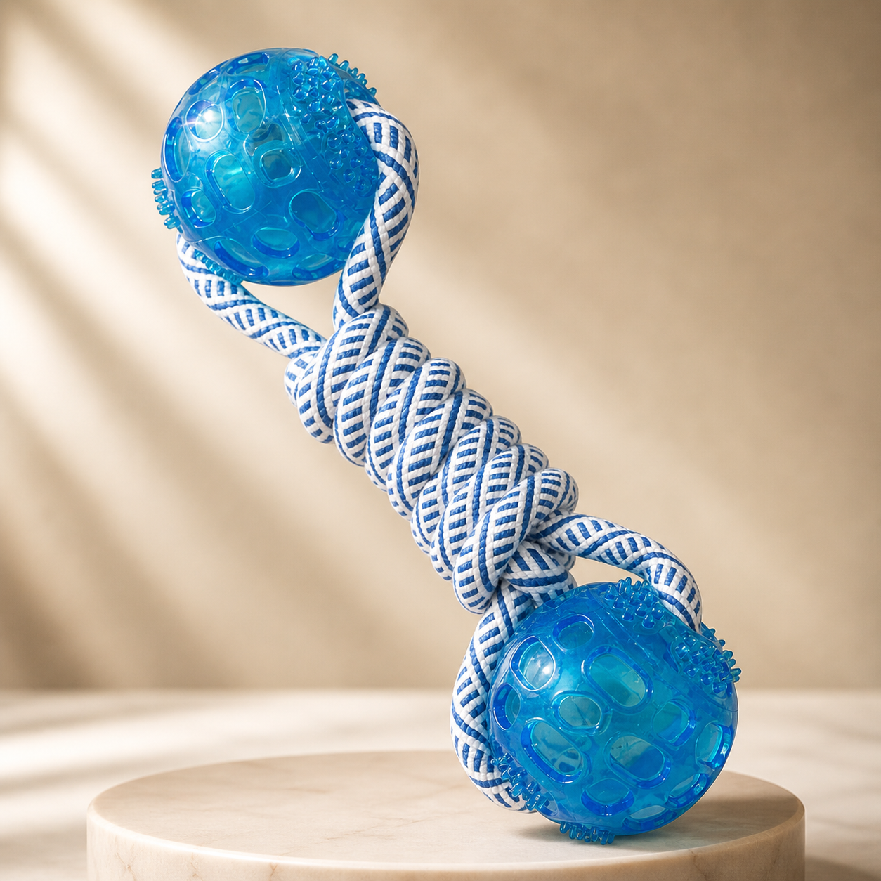 Rope Ball Dog Toy – Tough Chew & Tough Play