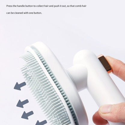 90° Rotating Pet Grooming Brush