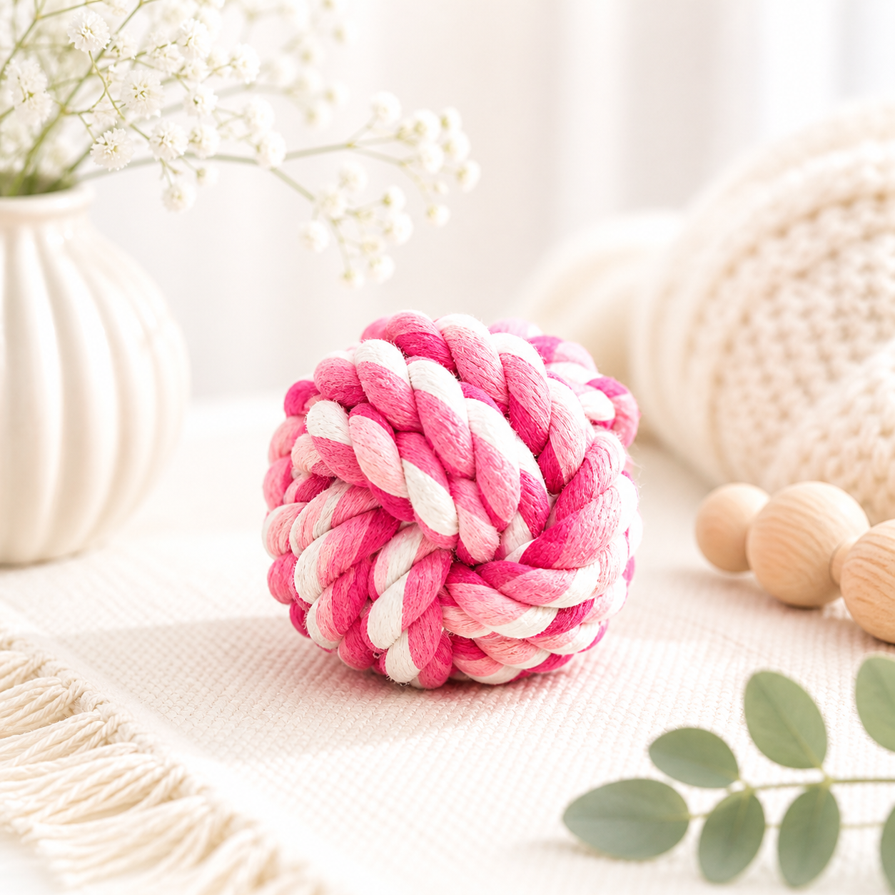 Pet Toy Cotton Rope Ball