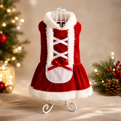 Santa Paws Christmas Dog & Cat Costume