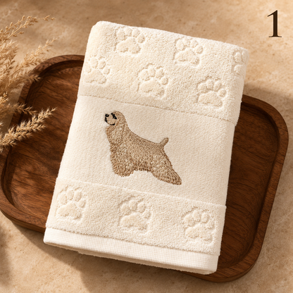 Soft Embroidered Cotton Towel