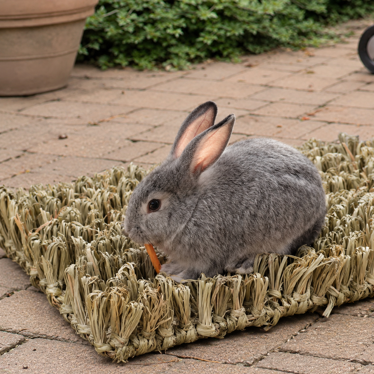 Natural Grass Enrichment Set for Rabbits, Guinea Pigs, Hamsters & Chinchillas