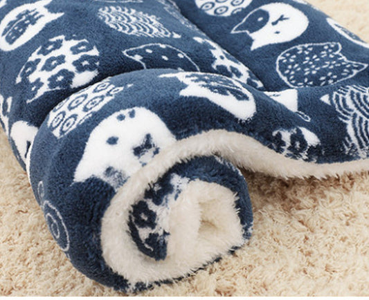 Soft Fleece Small Pet Cosy Mat – 61 × 41cm
