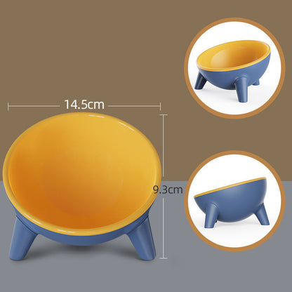 Tilted Pet Feeding Bowl