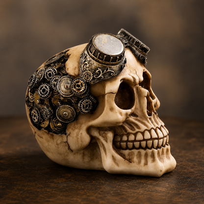Punk Rock Skull Aquarium & Reptile Tank Décor