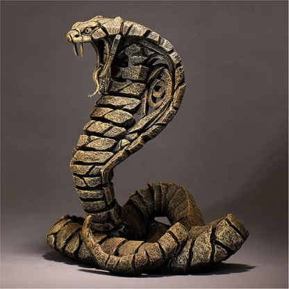 Contemporary Geometric Animal Resin Sculpture