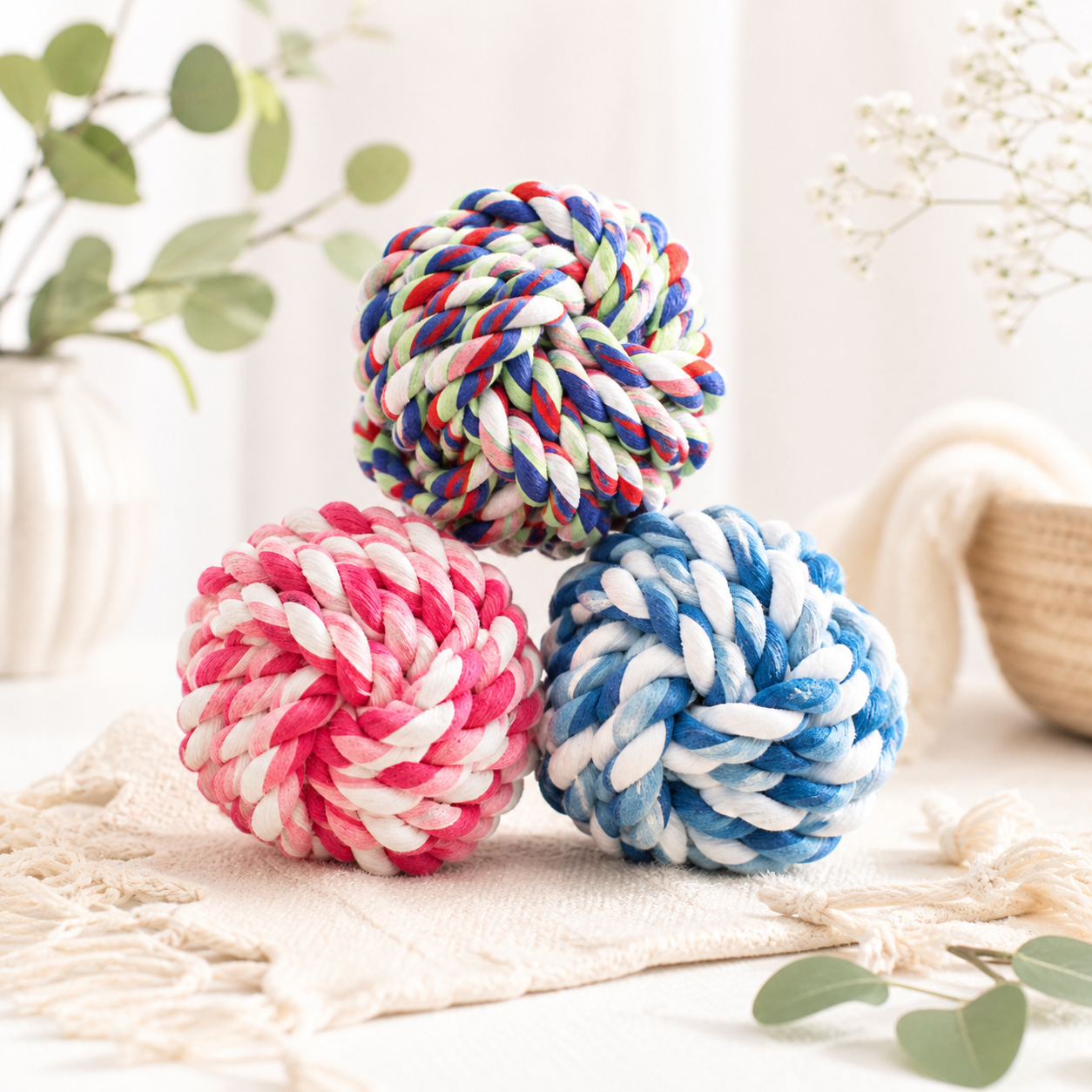 Pet Toy Cotton Rope Ball