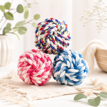 Pet Toy Cotton Rope Ball