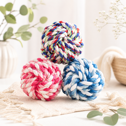 Pet Toy Cotton Rope Ball