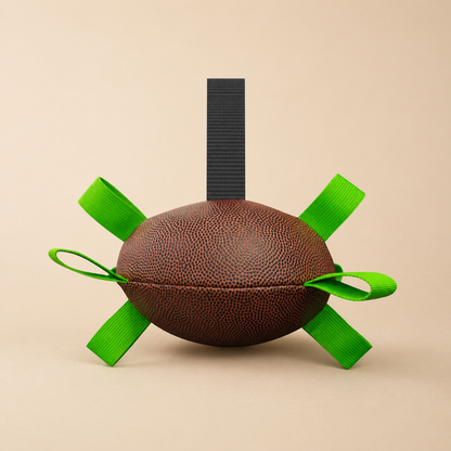 Interactive Dog Soccer Ball with Grab Tabs