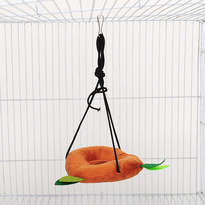 Plush Tree-Themed Small Pet Hammock Toy