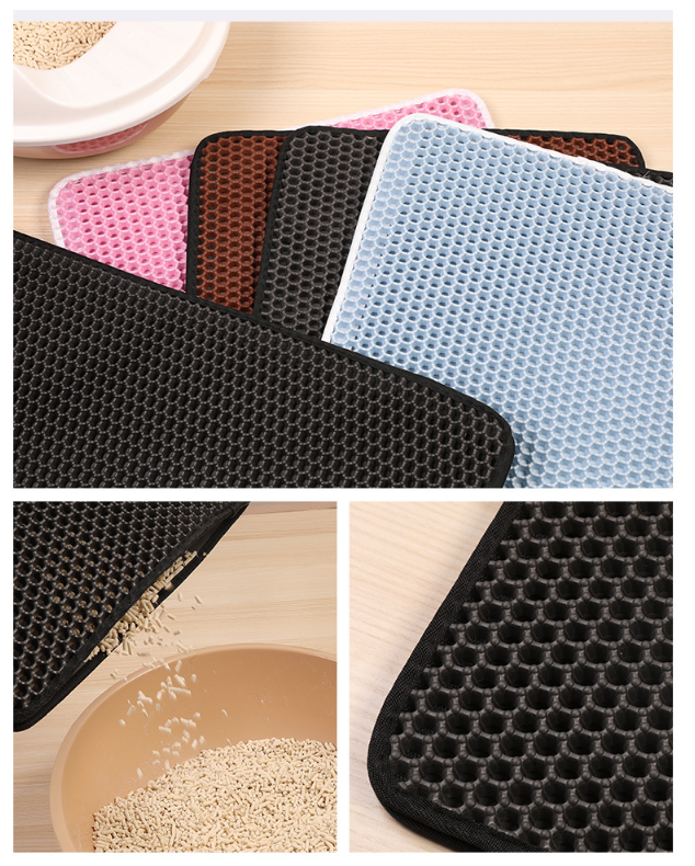 CleanPaws Honeycomb Cat Litter Mat