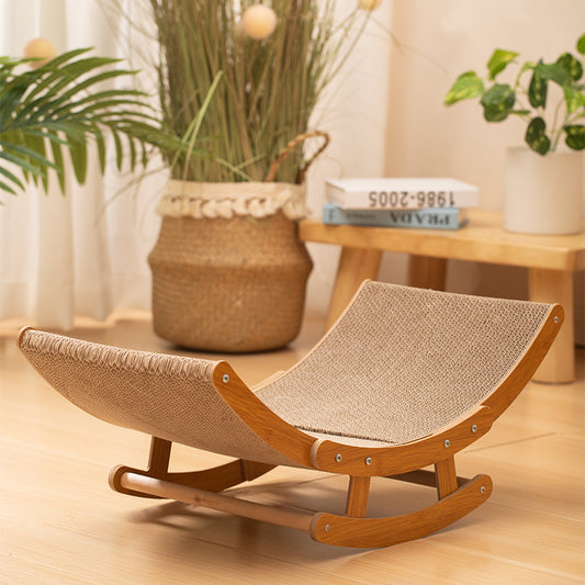Cuddle Cradle Cat Scratch Lounger