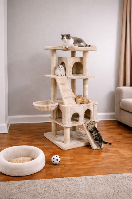 Cat Tree / The Paw Pavilion