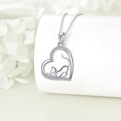 Elegant Cat Lover Necklace
