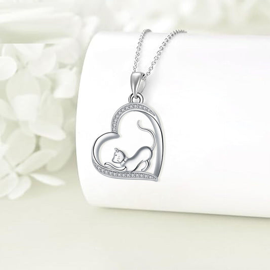 Elegant Cat Lover Necklace