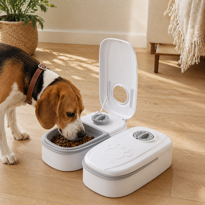 Smart Pet Feeder – Automatic Timed Food Dispenser for Cats & Dogs