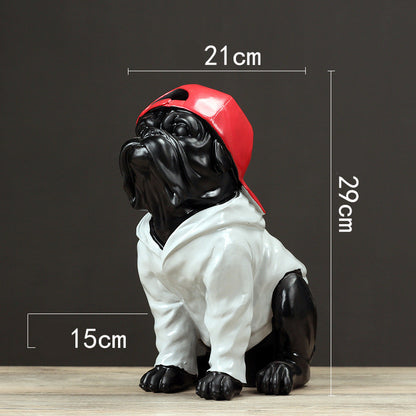 Cool Dog Resin Décor Ornament