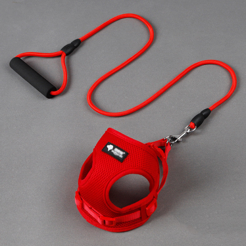 SnuggleFit Mesh Harness & Leash Set (Small Dogs)