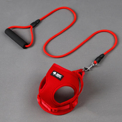 SnuggleFit Mesh Harness & Leash Set (Small Dogs)