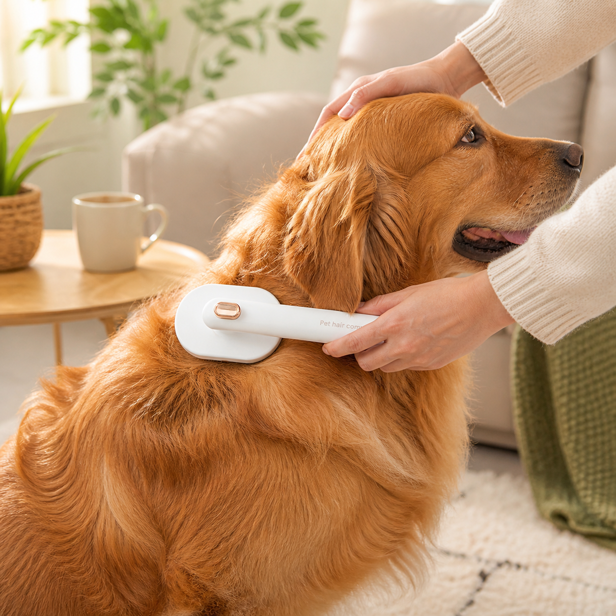 90° Rotating Pet Grooming Brush