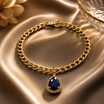 Enchanted Drop Gem Cat Collar