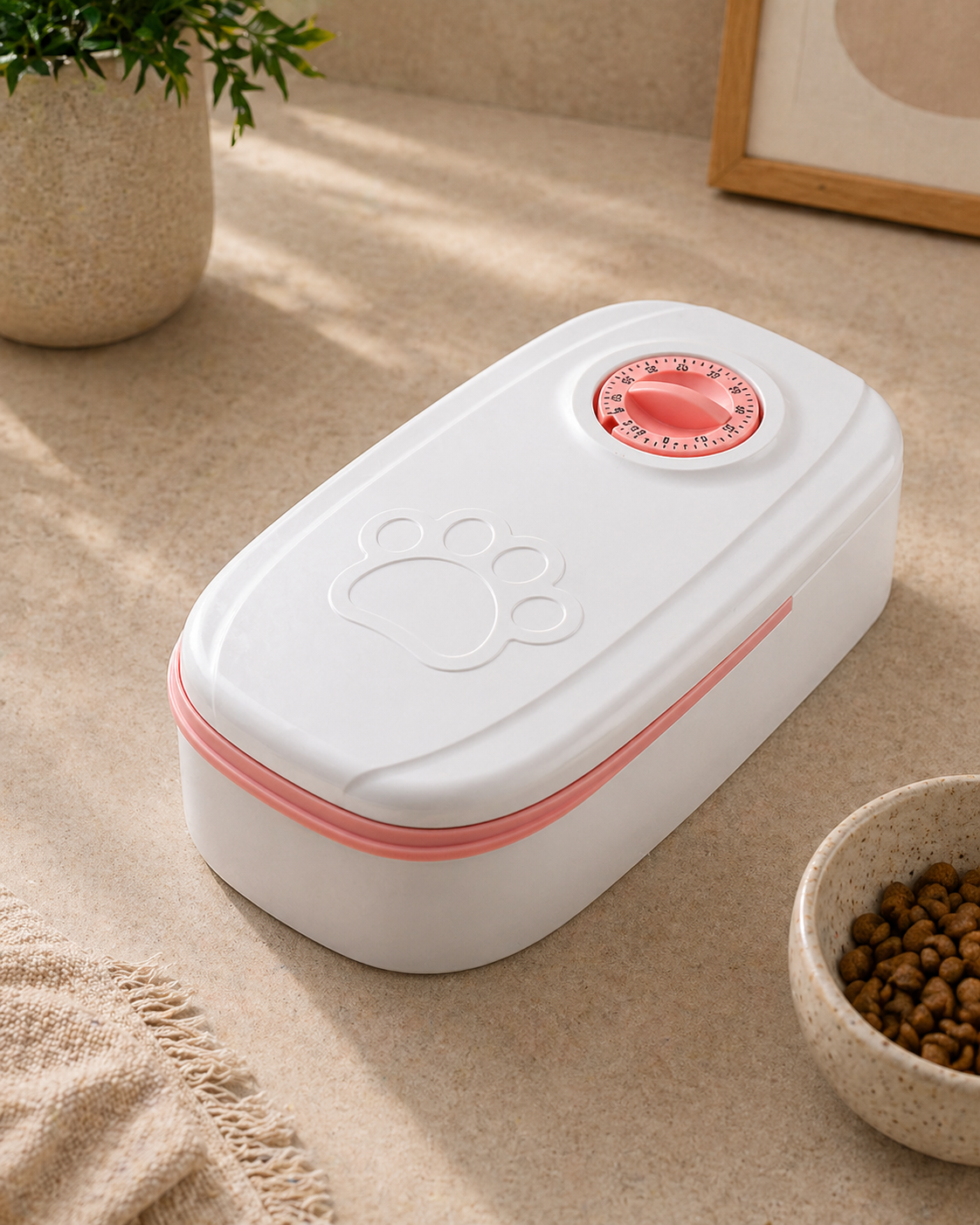 Smart Pet Feeder – Automatic Timed Food Dispenser for Cats & Dogs