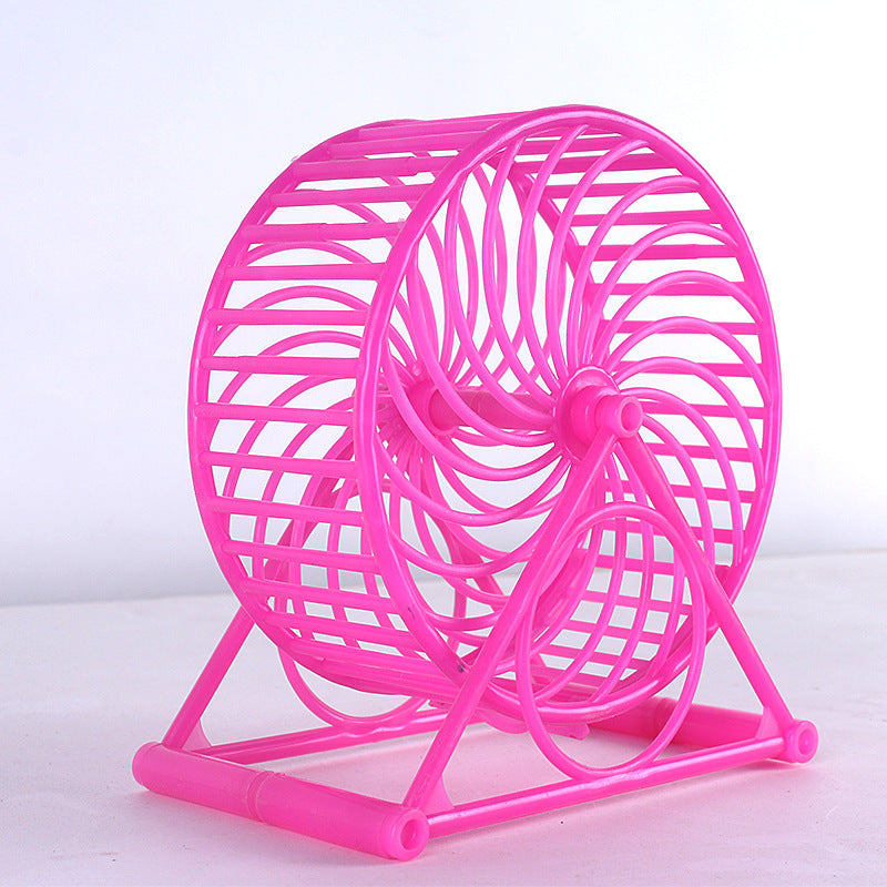 Hamster Running Wheel – Lightweight Exercise Spinner with Stand