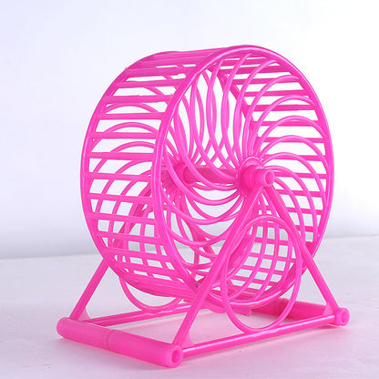 Hamster Running Wheel – Lightweight Exercise Spinner with Stand