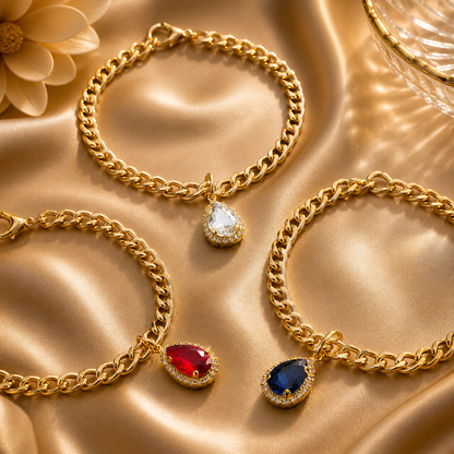 Enchanted Drop Gem Cat Collar