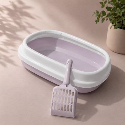 Anti-Splash Cat Litter Box