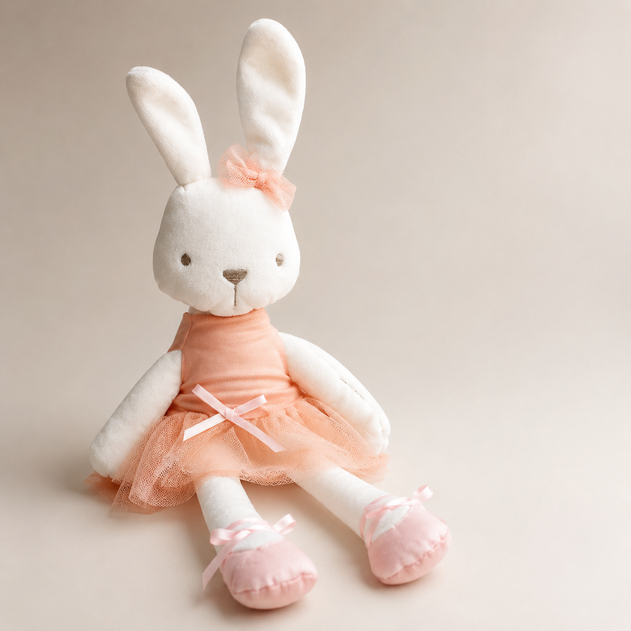 Plush Bunny Dog Toy – Soft Comfort Rabbit Plush Toy for Dogs