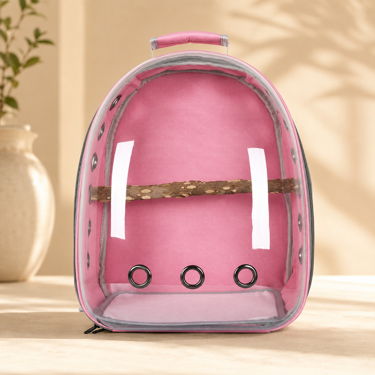 Clear View Bird Travel Backpack Carrier