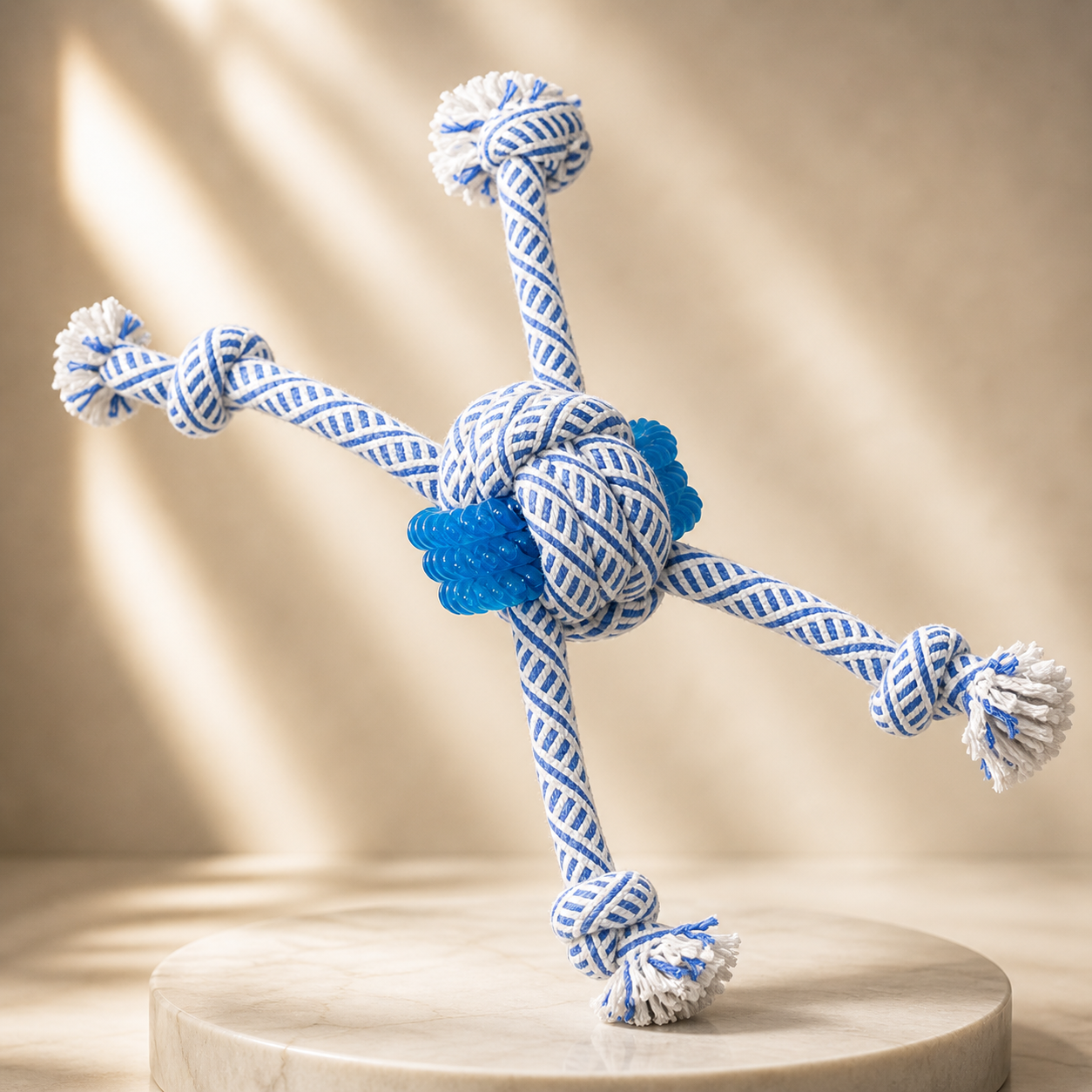 Rope Ball Dog Toy – Tough Chew & Tough Play