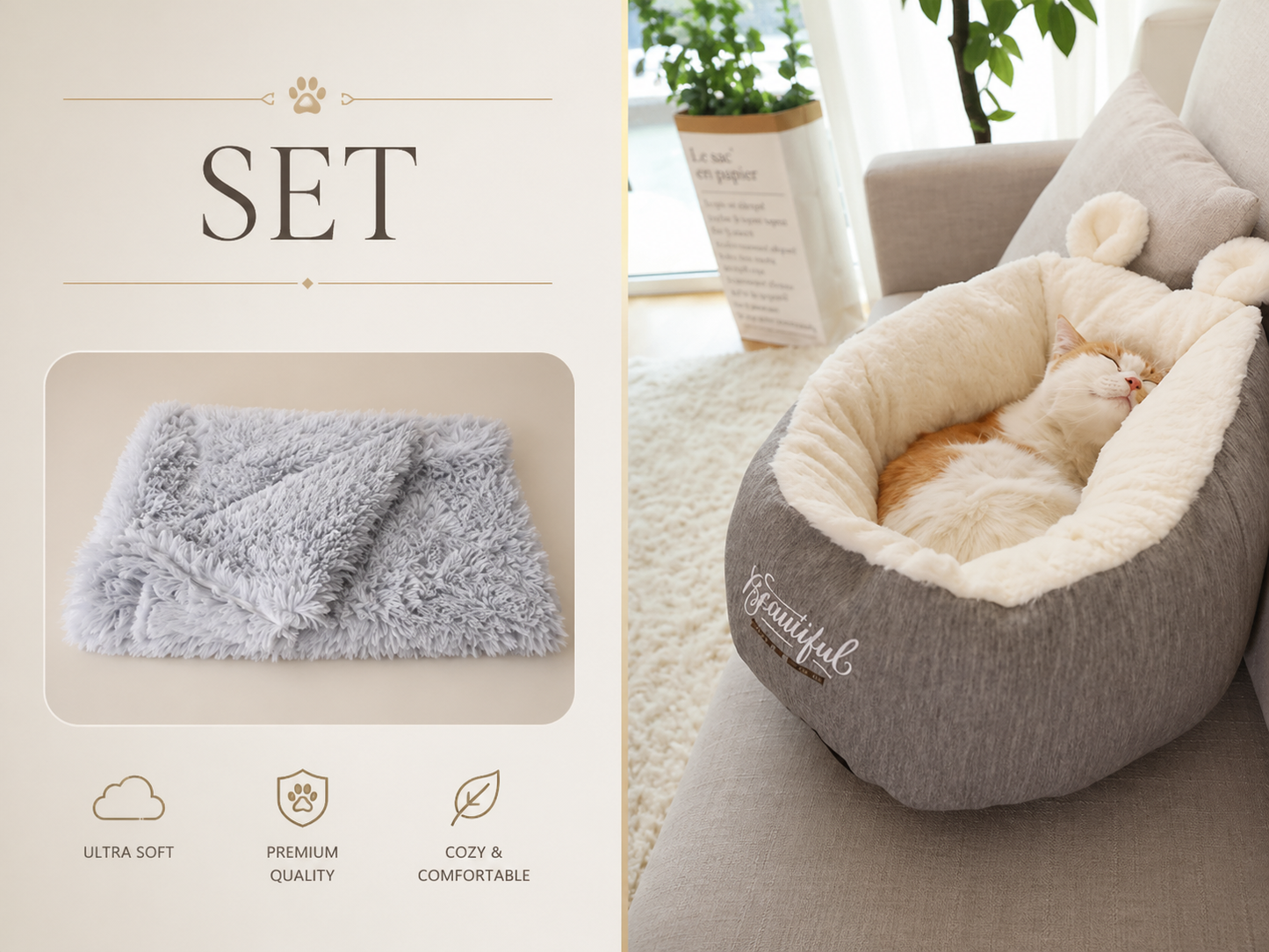 Cozy Cat Bed