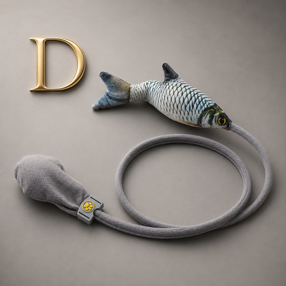 Interactive Plush Swing Fish Cat Toy – Realistic Simulation Teaser for Cats